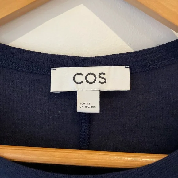 Cos Scoop Neck Long Sleeved Top - Picture 3 of 5